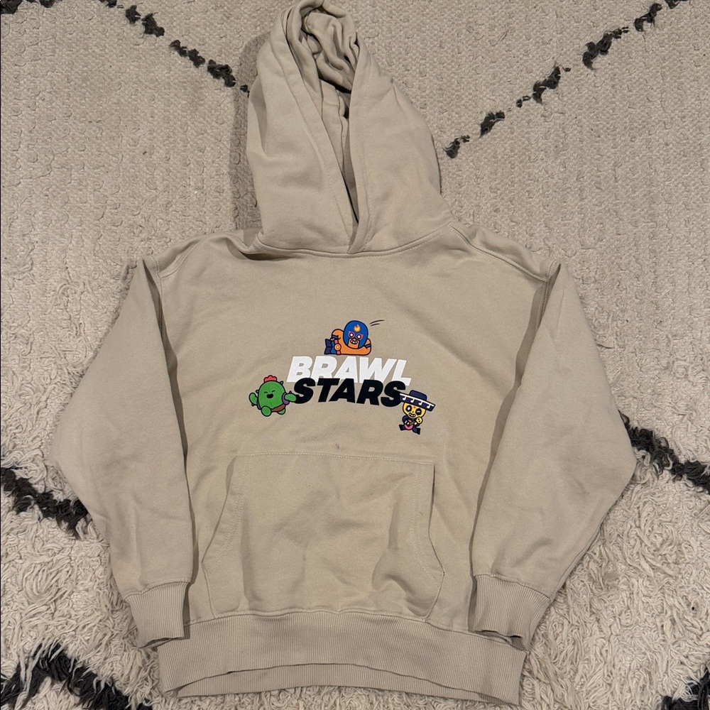 Zara Kids Brawl Stars Hoodie - Beige
